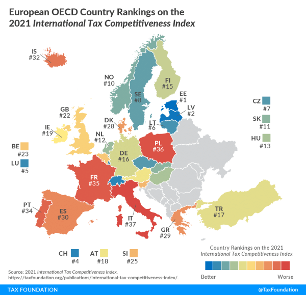 The 10 Best Tax Haven Countries In Europe For Entrepreneurs